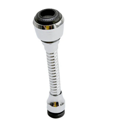 Extensor Flexible 360° para Grifo de Fregadero con Ahorro de Agua