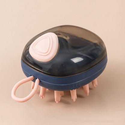 🐶 Cepillo masajeador + secador (2 en 1) para Mascotas