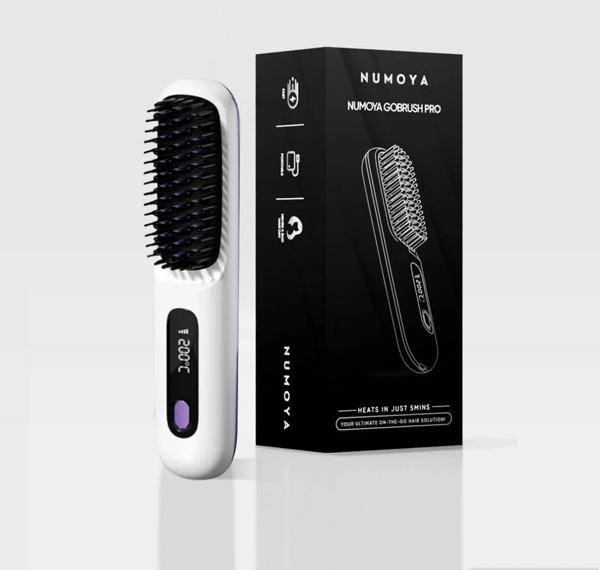 💇‍♀️ Cepillo Alisador portátil