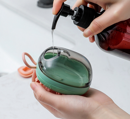 🐶 Cepillo masajeador + secador (2 en 1) para Mascotas