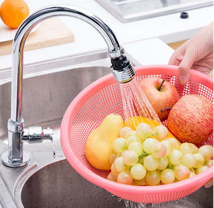 Extensor Flexible 360° para Grifo de Fregadero con Ahorro de Agua