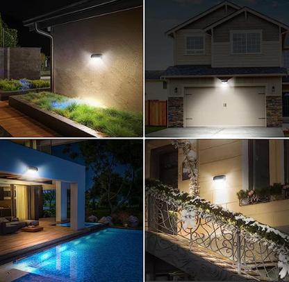 Luz LED Solar de Exterior con Sensor de Movimiento y Cobertura 270°