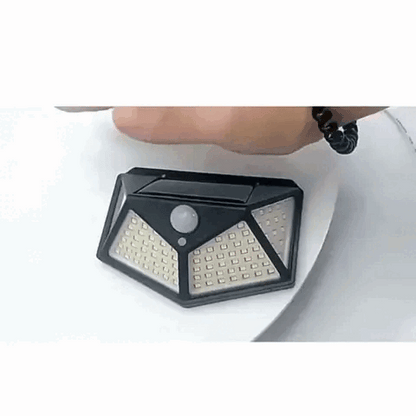 Luz LED Solar de Exterior con Sensor de Movimiento y Cobertura 270°